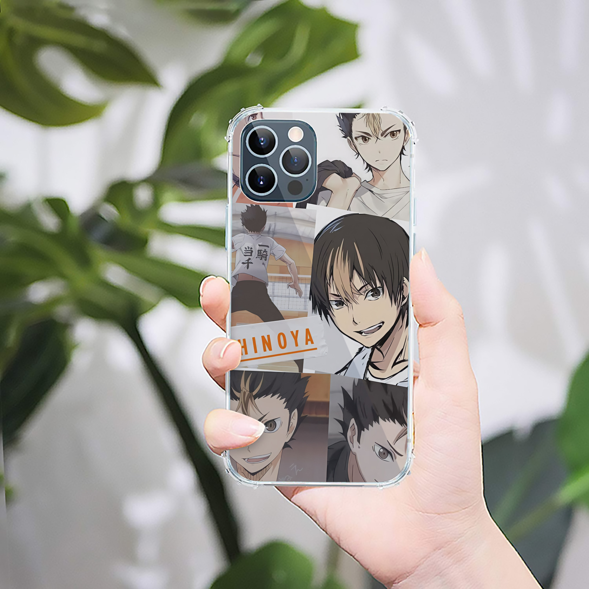 （画像用） ハイキュー!! Haikyu!! 【iPhone 12シリーズ対応】透明スマホケース（クリアソフトケース）